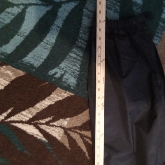 REI Womens Track Outdoor Gorpcore  Nylon Black Pants Elastic Waist Size 14P - Picture 10 of 11